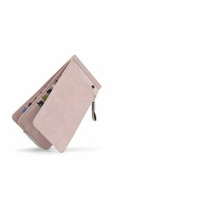 Multifunkciós kártyatartó, pénztárca - Rózsaszín kép