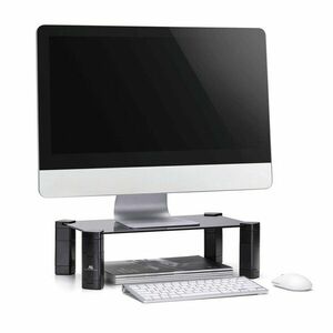 Állítható monitor tartó, laptop tartó asztal kép