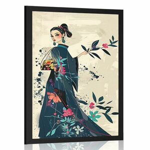 Plakát japandi divatikon kép