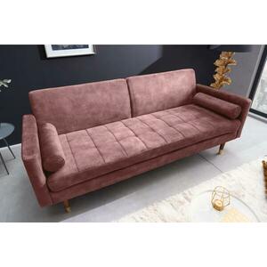 COUTURE kanapéágy rózsaszín 195cm kép
