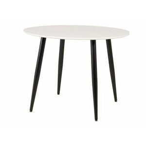 Asztal Dallas 126 (Fehér + Fekete) kép