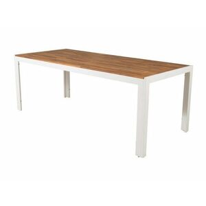 Kerti asztal Dallas 673 (Akác + Fehér) kép