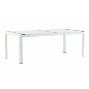 Kerti asztal Dallas 2834 (Fehér + Barna) kép