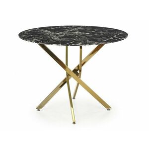 Asztal Houston 1538 (Aranysárga + Fekete márvány) kép