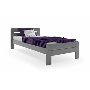 DALLASO ágy matraccal, 90x200, grafit kép