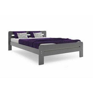 DALLASO ágy matraccal, 120x200, grafit kép