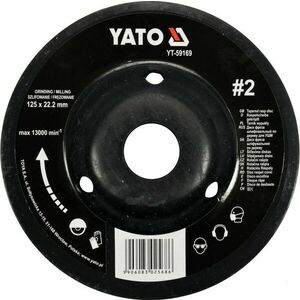 YATO Fűrésztárcsa forgó szögletes 125 mm 2 típus kép