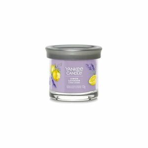 Yankee Candle Signature Tumbler Lemon Lavender illatos gyertya kis üvegben , 122 g kép