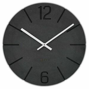 LAVVU Natur fekete óra, átmérő 34 cm kép