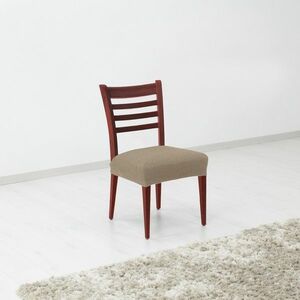 Denia elasztikus székhuzat a szék ülésére, diófa , 45 x 45 cm, 2 db kép