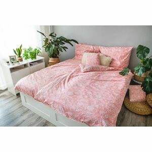 Pamut ágynemű Pink Blossom, 140 x 200 cm, 70 x 90 cm, 40 x 40 cm kép