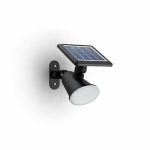 Philips Jivix napelemes kültéri fali lámpa 1, 4W2700K, fekete kép