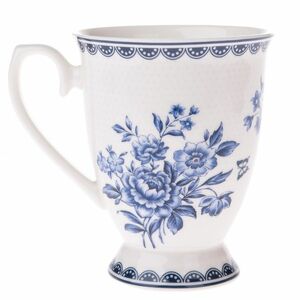 Blue Rosep porcelán bögre, 300 ml kép