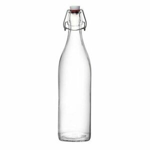 Bormioli Rocco Swing üveg palack csatos kupakkal, 1 l kép