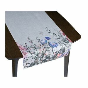 Bellatex Mezei virágok asztali futó szürke, 40 x 135 cm kép