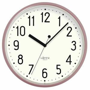 LAVVU rózsaszín óra, átmérő 29, 5 cm kép