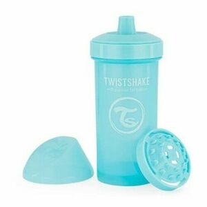 Twistshake szívószálas palack 360 ml12 m+, kék kép