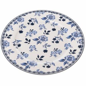 Floral porcelán tányér, 19, 5 cm kép