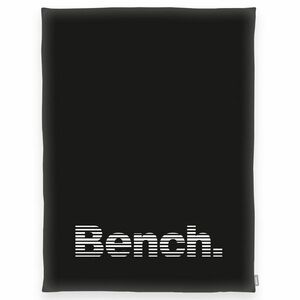 Bench pléd fekete-fehér, 150 x 200 cm kép