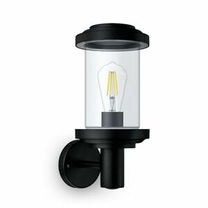 Philips Listra kültéri fali lámpa E27 max. 25W, tápegység nélkül, fekete kép