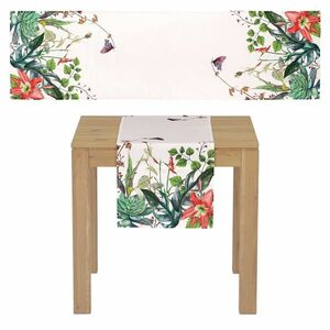 Zöld Csendélet 1 asztali futó, 40 x 150 cm kép