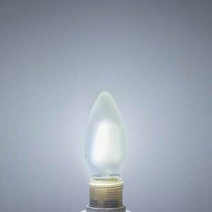 LUUMR Smart LED gyertyalámpa matt E14 4.2W Tuya WLAN CCT kép