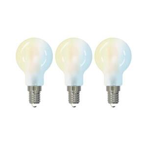 LUUMR Smart LED cseppes lámpa, 3 darabos készlet, E14, 4.2W, matt, Tuya kép