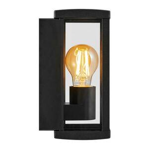 Kültéri fali lámpa Luchy, lámpa, fekete, fém, E27 kép