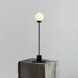 Northern asztali lámpa Snowball, fekete kép