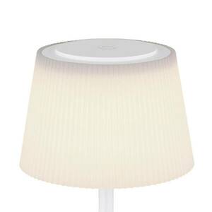 Gregoir LED-es újratölthető asztali lámpa, matt fehér, magasság 38 cm, CCT kép