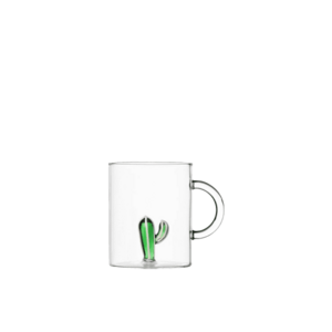Csésze zöld kaktusszal 350 ml kép