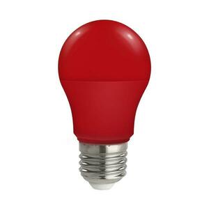 LED Izzó A50 E27/4, 9W/230V piros kép