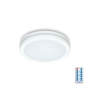 LED Fürdőszobai mennyezeti lámpa érzékelővel LED/12W/230V átm. 20 cm fehér + távirányító kép