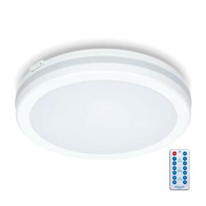 LED Fürdőszobai mennyezeti lámpa érzékelővel LED/18W/230V átm. 30 cm fehér + távirányító kép
