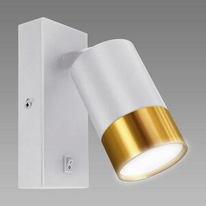 Lámpa PUZON WLL GU10 WHITE/GOLD 04132 LS1 kép