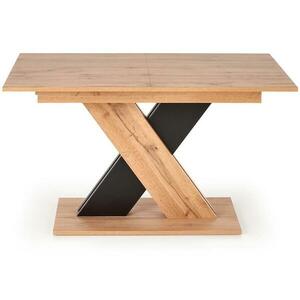 Asztal Xarelto 130/175 – Tölgy Wotan/Fekete kép