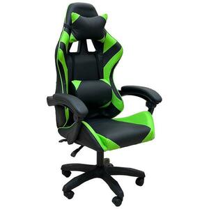 Gamer szék Kastor 8688 fekete/zöld kép