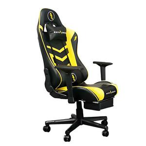 Gamer szék Leander 8691 fekete/sárga kép