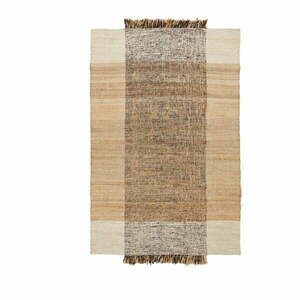 Bézs kétoldalas kézi szövésű juta szőnyeg 160x230 cm Sully – Kave Home kép