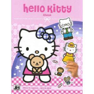 Hello Kitty - matricás foglalkoztató kép