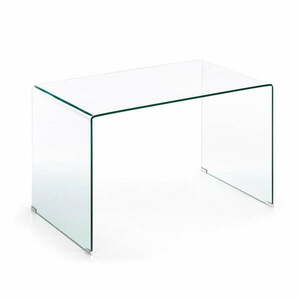 Üveg íróasztal 70x125 cm Burano – Kave Home kép