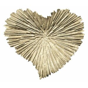 Szív alakú tálca, 29x25 cm, arany - HEART - Butopêa kép