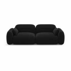 Fekete bársony kanapé 230 cm Audrey – Interieurs 86 kép