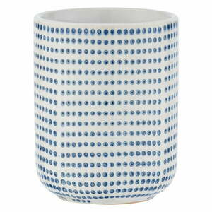 Nole kék-fehér kerámia fogkefetartó pohár - Wenko kép