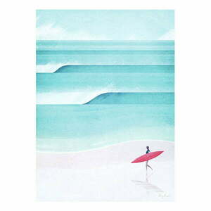 Poszter 30x40 cm Surf Girl IV - Travelposter kép