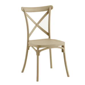 Rakásolható szék, szürkésbarna, SAVITA kép