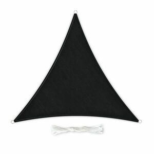 Blumfeldt Háromszög alakú napellenző, 4 x 4 × 4 m, poliészter, légáteresztő kép