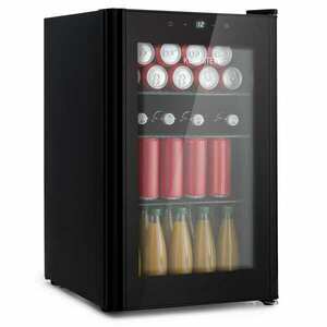Klarstein Beercave 70, hűtőszekrény, 70 liter, 3 polc, háromszorosan szigetelt üvegajtó, érintős kép