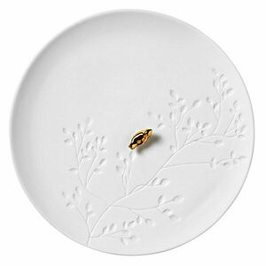 Räder Fehér porcelán tányér BIRD PLATE kép