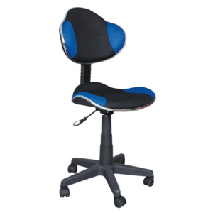 Kék-fekete irodai szék Q-G2 kép